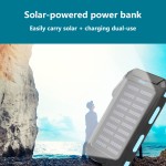 Solar Power Bank Supplier - OEM 8000mAh Waterproof Dual USB