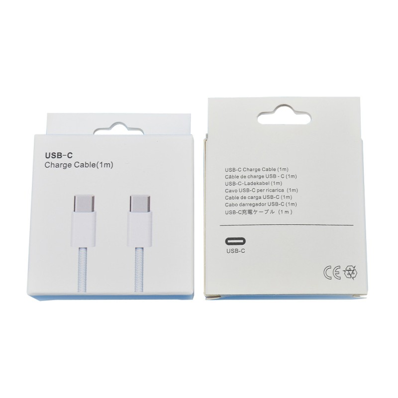 USB Cable Factory - OEM PD 100W Type C to C Fast Charging
