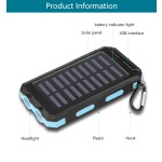 Solar Power Bank Supplier - OEM 8000mAh Waterproof Dual USB