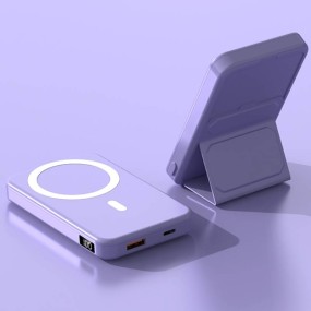 Power Bank Factory - OEM Magnetic 5000mAh Wireless Charger