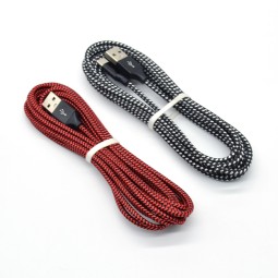 Data Cable Factory - OEM 2.1A Fast Charging Braided Cable