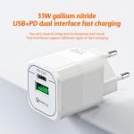 Wall Charger Factory - OEM A+Type C EU GaN Fast Charger