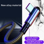 USB Cable Manufacturer - OEM 3A 90 Degree Right Angle Type C