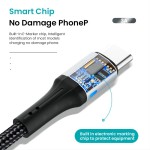 USB Cable Factory - OEM Braided Type C with Working Light