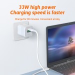 GaN Charger Supplier - OEM 33W PD USB C Flat Pin Charger