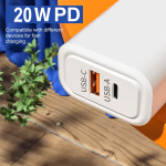 USB Charger Manufacturer - OEM 20W Multi Port USB Charger