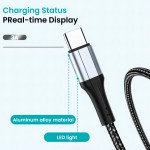 USB Cable Factory - OEM Braided Type C with Working Light