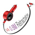 Car Charger Manufacturer - 4.2A Multi Retractable Dock