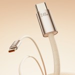 USB Cable Manufacturer - 240W Golden Braided Type C