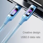 USB Cable Manufacturer - Type C RGB Nylon Braided