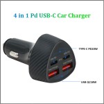 Car Charger Factory - 2A2C PD 60W Dual USB