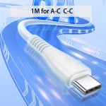 USB Cable Factory - 0.9M PVC Type C Round Cord