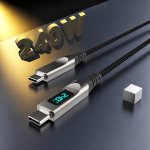 USB Cable Factory - 240W Power Display Pure Copper