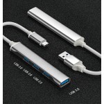 USB Hub Factory - 4-Port Type C 3.0 Combo