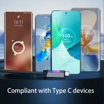 USB Cable Factory - 60W Type C RGB Nylon Braided