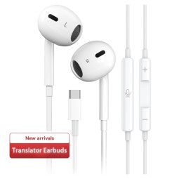 Translation Earbuds Factory - AI Translator Wired Text
