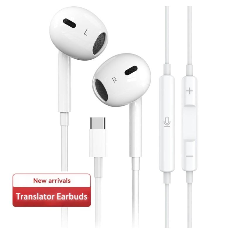 Translation Earbuds Factory - AI Translator Wired Text