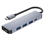 USB Hub Factory - 5-in-1 USB C PD HDMI