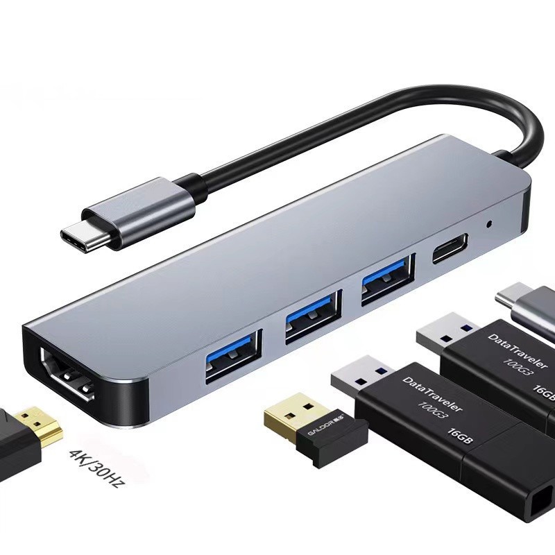 USB Hub Factory - 5-in-1 USB C PD HDMI