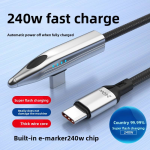 USB Cable Manufacturer - 240W LED Nylon PD Fast Charge