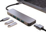 USB Hub Factory - 5-in-1 USB C PD HDMI