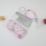 Girly Phone Case Manufacturer - Cute Pattern Pearl Accessories Cover