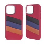 Leather Phone Case Factory - Tri Color Full Cover Mobile Case