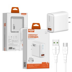 iPhone Charger Factory - 18W QC3.0 Wall Charger with Cable