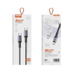 Type C Data Cable Factory - 60W Silicone Fast Charging Cable