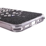 Rhinestone Phone Case Factory - Plum Blossom Magnetic Card Holder