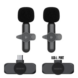 Lavalier Microphone Manufacturer - Wireless One to Two Microphone