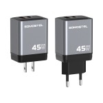 GaN Charger Manufacturer - Dual Port Foldable Plug Adapter