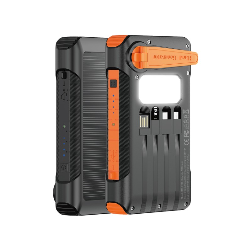 Solar Power Bank Manufacturer - 20000mAh Portable Solar Charger