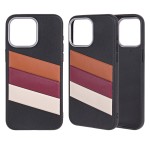 Leather Phone Case Factory - Tri Color Full Cover Mobile Case