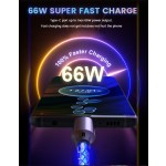 Fast Charging Cable Factory - Transparent Braided 3 in 1 Cable