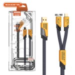 Premium Data Cable Factory - 4 in 1 Nylon Braided Fast Charging Cable