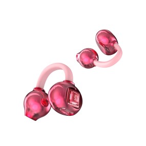 LED Wireless Earphone Factory - Sports Ear Clip with Lanyard