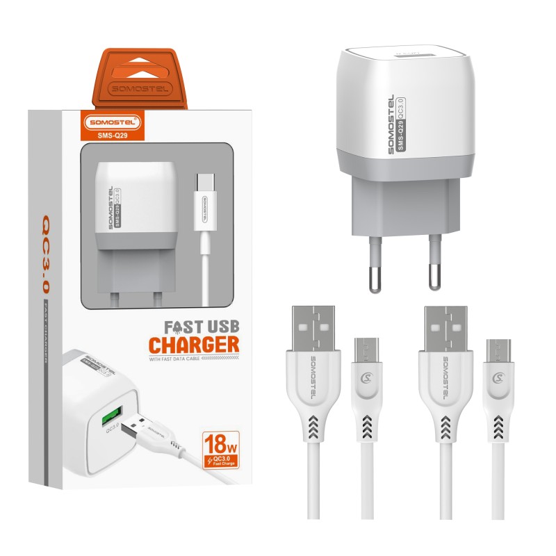 QC3.0 Charger Factory - Android Phone Portable Wall Charger