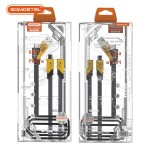 Premium Data Cable Factory - 4 in 1 Nylon Braided Fast Charging Cable