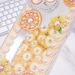 Girly Phone Case Manufacturer - Cute Pattern Pearl Accessories Cover