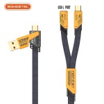 Premium Data Cable Factory - 4 in 1 Nylon Braided Fast Charging Cable