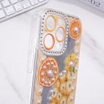 Girly Phone Case Manufacturer - Cute Pattern Pearl Accessories Cover