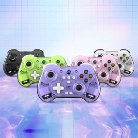 Game Controller Manufacturer - Transparent Housing Wireless Controller