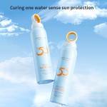 OEM 150ml UV Protection Vegan Sunscreen Mist High SPF 50 Small Aperture Sunblock Spray for Full Body Coverage