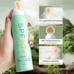 Wholesale Vegan SPF 50 Broad-Spectrum Face Body UV Protection Mist High Protection Titanium Dioxide Sunscreen Spray