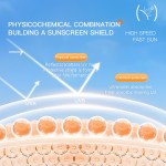 Private Label Vegan Sunscreen Cream High SPF 50 Broad-Spectrum UV Protection Lightweight 50g/1.76 Fl Oz Lotion