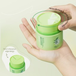 自有品牌丝绒45克/1.58盎司补水卸妆清洁油膏透明质酸植物精油彩妆融化油膏