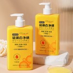 OEM日本硫磺防螨液痤疮皮肤科医生批准用于洗脸，手，头发和身体清洁皂