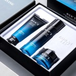 OEM Men's Skincare Essentials Vegan Ingredients 3-Piece Set Cleansing Gel Toner Moisturizing Cream for Rejuvenating Nourishment