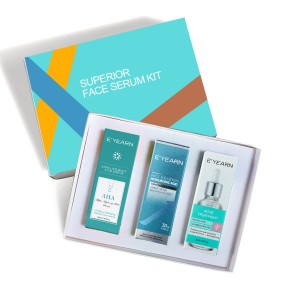 OEM 30ml Face Serum Hyaluronic Acid Tea Tree Anti Acne Anti-wrinkle Pore Shrinking Exfoliator Face Serum Facial Serum Set